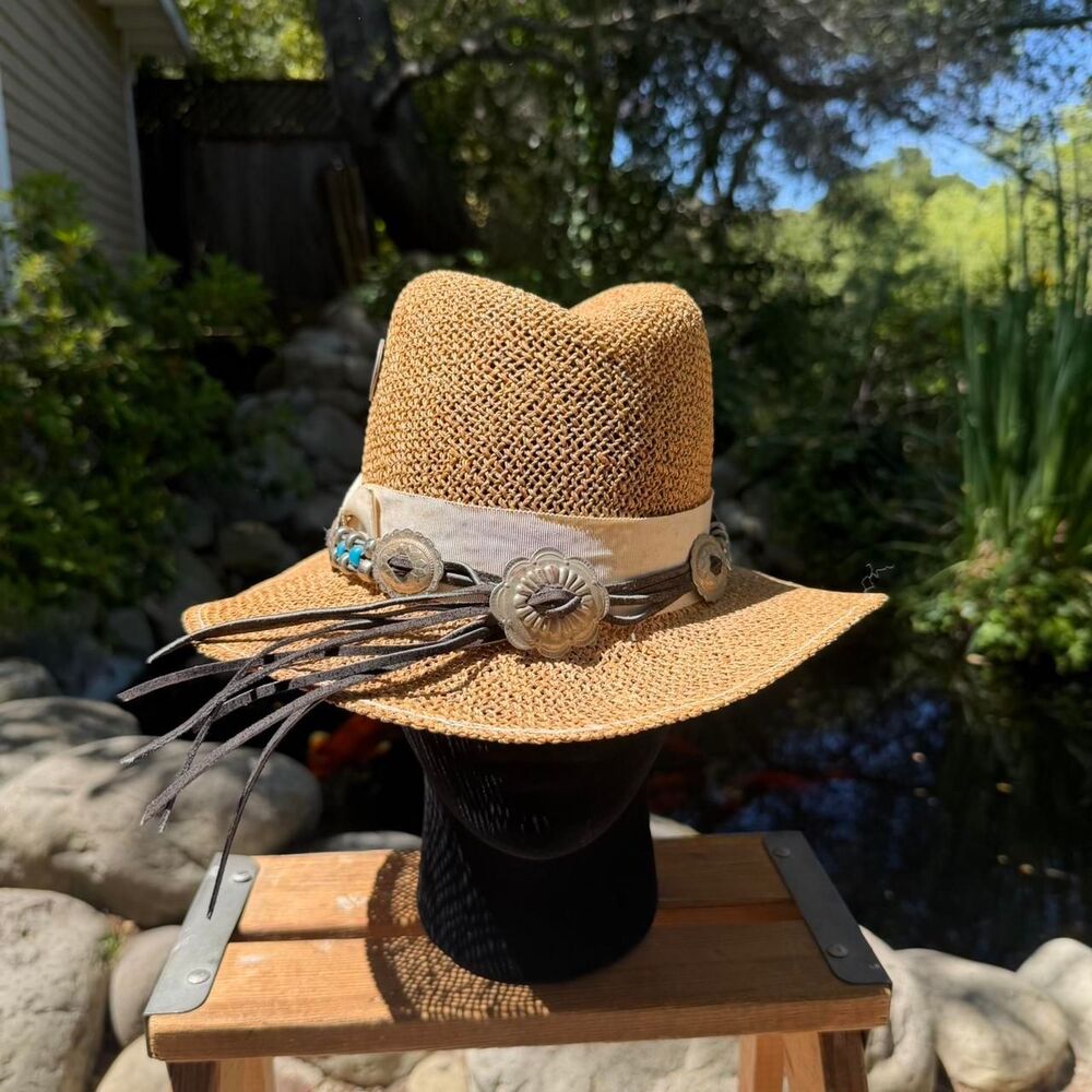 Unbranded Men's Tan and Brown Hat